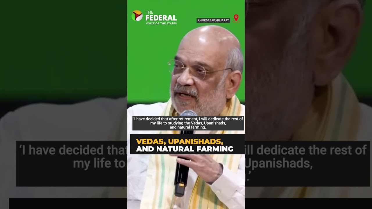 Amit Shah’s post-retirement plans: Study Vedas, take up farming