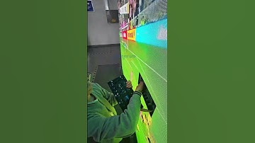 What do you think of this indoor LED screen? #ledvideowall #ledmodule #leddisplay #eagerled