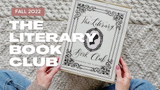 The Literary Book Club Unboxing Fall 2022: Book Subscription Box