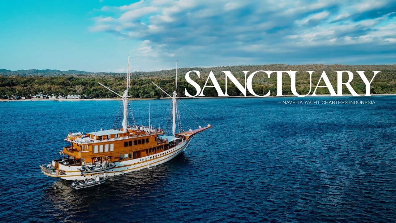 Sanctuary video tour — private yacht charter in Komodo National Park