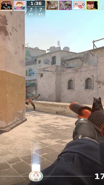 Быстрый шорт на Дасте #cs2 #global #short #dust2 #battle #m4 #arena #ct ...