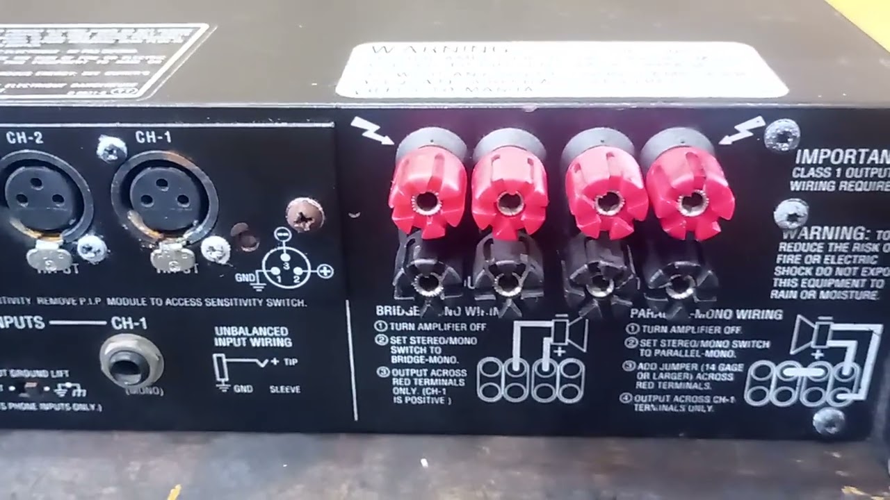 PAアンプ パワーアンプ CROWN Amcron アムクロン MACRO-TECH 3600VZ