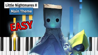 Little Nightmares II - Main Theme - EASY Piano Tutorial screenshot 2