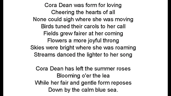 Cora Dean