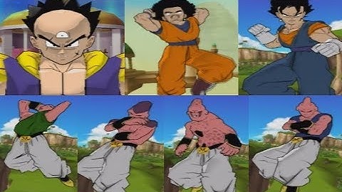 Dragon Ball Z Budokai 2 Transformations