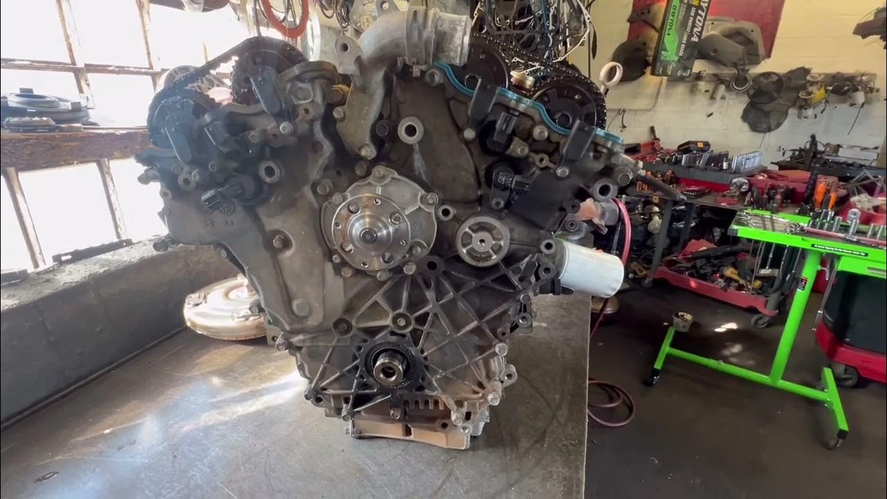 2010 GMC Acadia 3.6L timing chain replacement. P00017,P0008,P0009,P0016