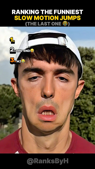 Ranking the Funniest Slow Motion Jumps😭💀 (part 6) #ranking #funnyvideo