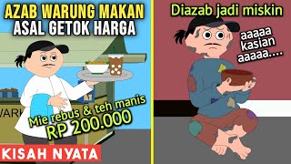 AZAB RUMAH MAKAN ASAL GETOK HARGA KE PEMBELI | SINETRON AZAB