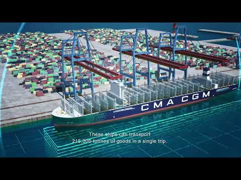 CMA CGM Group S Giant Of The Sea Fuelled By LNG With Support Of GTT Technologies 