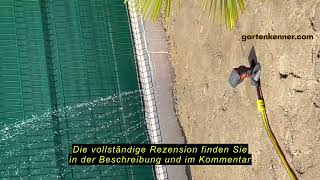 Produktbewertung Gardena Micro-Drip-System Viereckregner OS 90: Regner für das automatische Bewässer