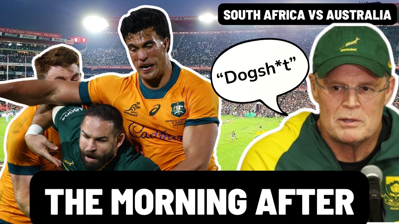 THE MORNING AFTER | SPRINGBOKS vs WALLABIES