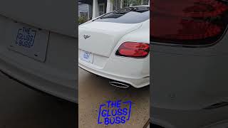 Ceramic Coating Specialist Richmond Tx Bentley GT Speed