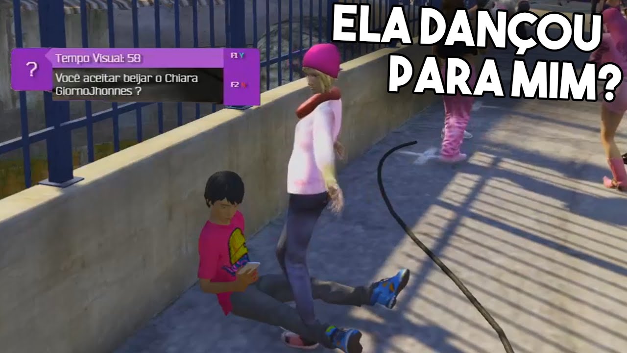 DANÇOU E ME BEIJOU NA FRENTE DA MÃE DELA