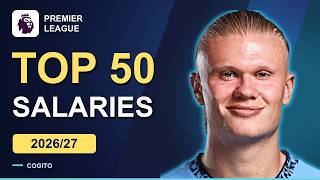 Top 50 Highest-Paid Premier League Players 💰 | 2026/27 Salary Countdown
