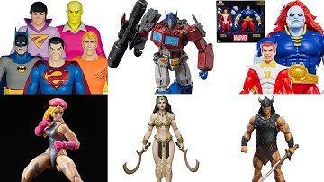 New McFarlane Toys, Marvel Legends, Transformers & more figures preorder at entertainment earth