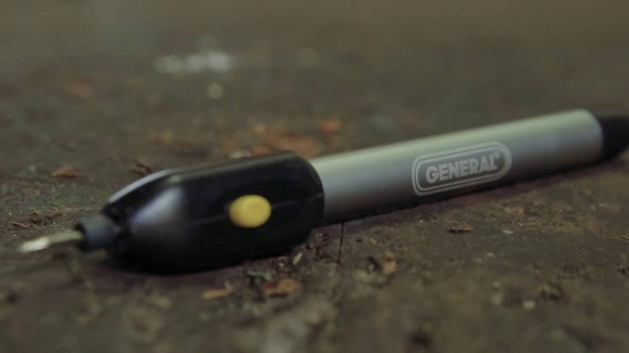  General Tools Cordless Engraving Pen for Metal