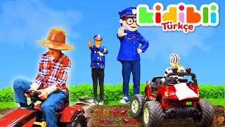 Çocuklar meslekleri keşfediyor | Çocuklar taklit oyunu! ⛑ Kidibli screenshot 5