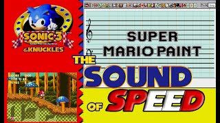 Sonic 3 & Knuckles - Mushroom Hill Zone Act 2 - Super Mario Paint #TheSoundofSpeed