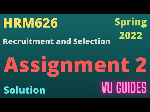 hrm626 assignment