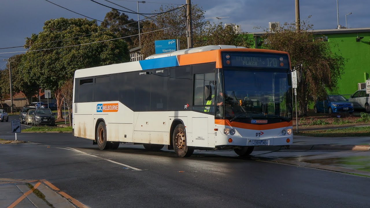 CDC Melbourne Bus W10 Denning Phoenix Low Floor - CAT, Custom Coaches ...