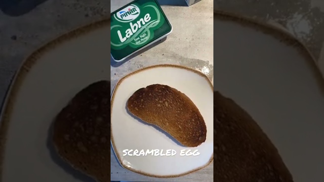 PRATİK KAHVALTI TARİFİ – SCRAMBLED EGG????????