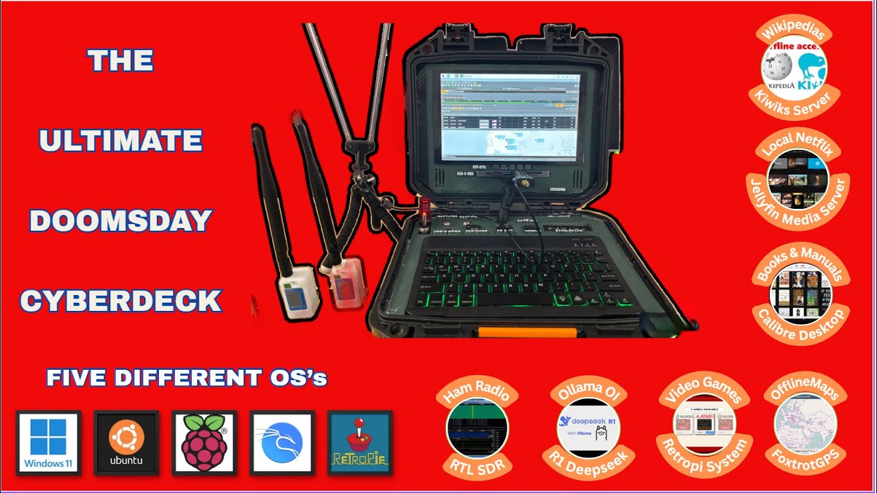 ULTIMATE DOOMSDAY CYBERDECK PC DYI 2025