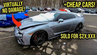 IAA: Shopping for Wrecked Cars on a Budget Ft. Nissan GTR, 911 Turbo, Viper STI (Copart Walk Around) by JohnStax 191,952 views 3 years ago 28 minutes