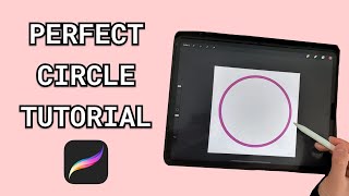 How To Draw A Perfect Circle in Procreate❤️ screenshot 5