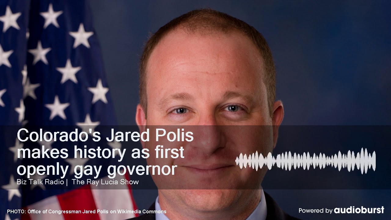 Colorado's Jared Polis makes history as first openly gay governor