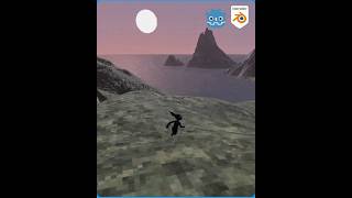 Making a mini open world in Godot + Blender #Shorts