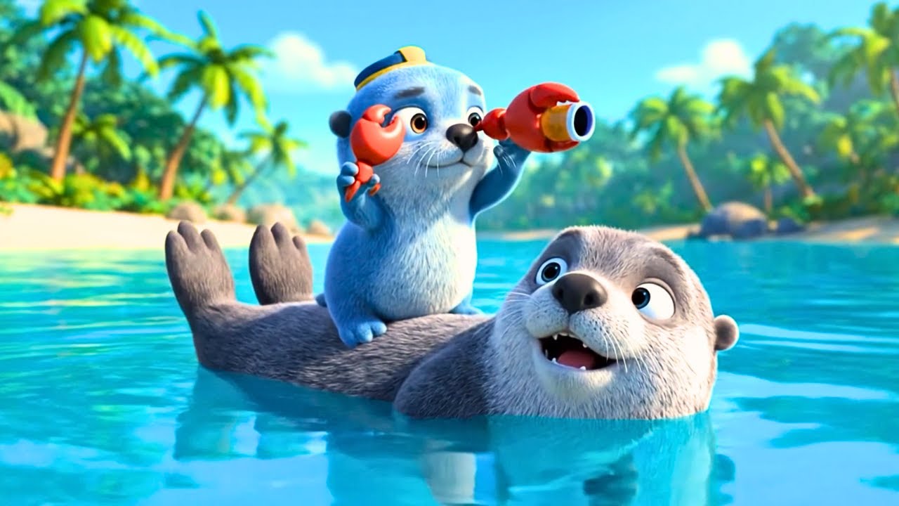 The Otter Oddballs: Beach Mayhem | Funny Otter Cartoon Animation Short