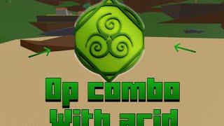 Op Combo With Acid In Elemental Battlegrounds In Roblox
