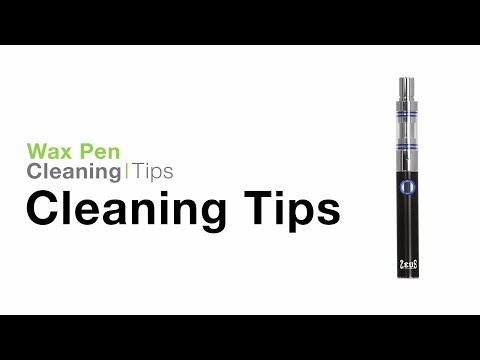 how to clean a vape pen cartridge Wax Pen Cleaning Guide