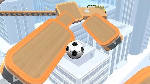 Sky Rolling Ball 3D - Level 80 All Levels Gameplay Android iOS Games