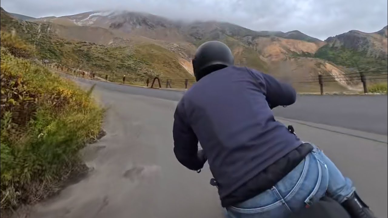 YAMAHA xsr900 福島浄土平ツーリング