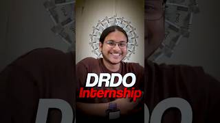 DRDO Internship 2025 — Apply Before 31st Oct!
