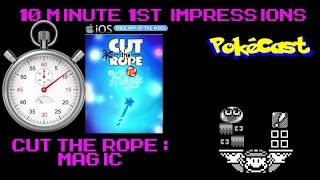 10 Minute 1st Impressions : Cut the Rope: Magic (Free App of the Week) screenshot 2