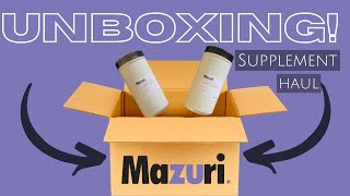 UNBOXING: MAZURI REPTILE🦎SUPPLEMENTS‼️📦