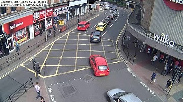 PCN for stopping in a  yellow box junction