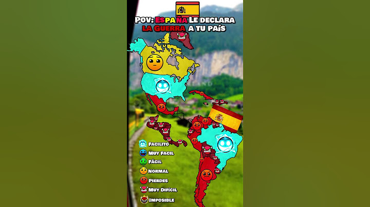 Pov: estas en Guerra con España *sin aliados* #mapas #geografia #countryballs #parati