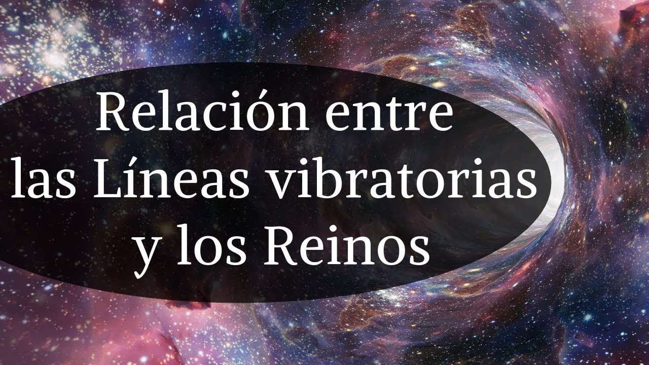 🔁Relación entre las Líneas vibratorias 🌈y los Reinos🌪️🔥🌊🔀