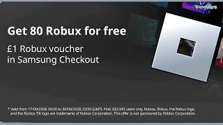 Free 80 Robux by Samsung | Samsung Voucher 2.0 screenshot 3