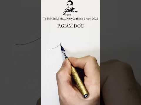 Video Chữ ký Phúc - youtube
