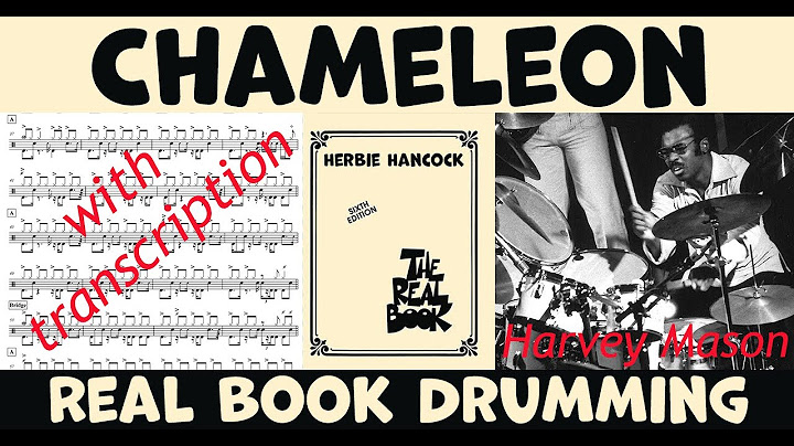 Chameleon Drums version - Drums performance video thumbnail