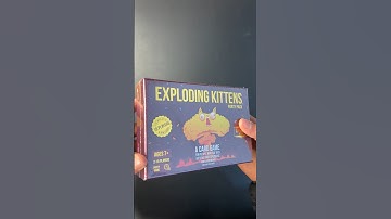 Unboxing Exploding Kittens Party Pack