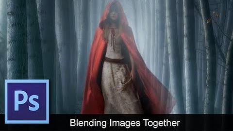 Adobe Photoshop CS6 - [How To] [Blend or Fade Two Images Together]