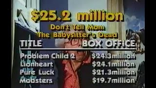 HBO Video Store Retailer Promo VHS  w/ Don’t Tell Mom the Babysitter’s Dead, Contest + More Films!