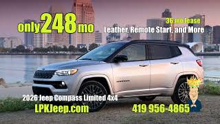 LPK of Defiance Save up to 12% MSRP on Select New Jeeps or Jeep Compass lease @ only $248 mo