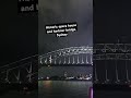Sydney opera house and harbour bridge at a time.
