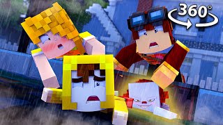 Can you ESCAPE Pennywise in 360/VR ?!  Minecraft VR Video